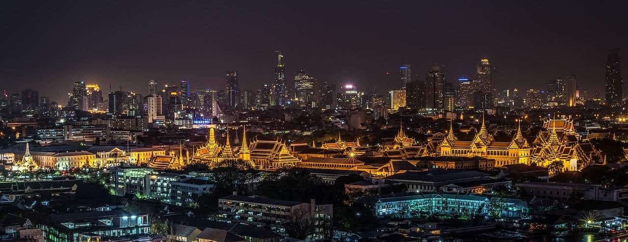Bangkok_Grand Palaces_The Wat Pho-Night View
